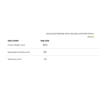 size_chart_metric